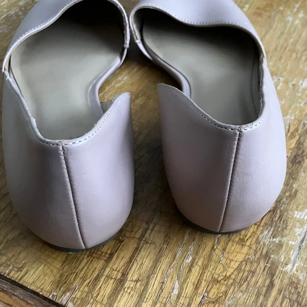 Naturalizer Taupe, Beige/Pink Pointed Flats - Picture 4 of 5